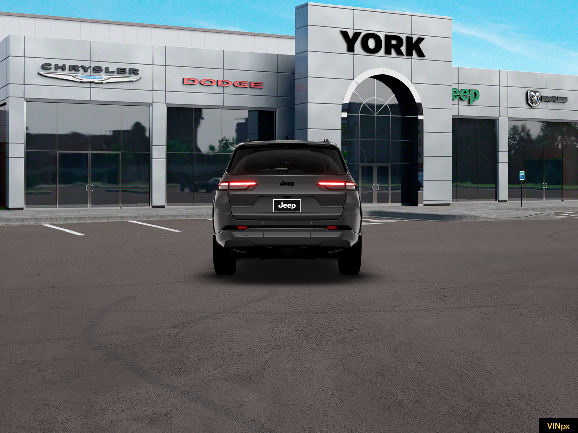 New 2026 Baltic Gray Metallic Clear-Coat Exterior Paint Jeep Limited image 18