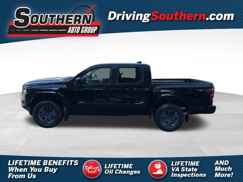 New 2026 Super Black Nissan Crew Cab SV image 1