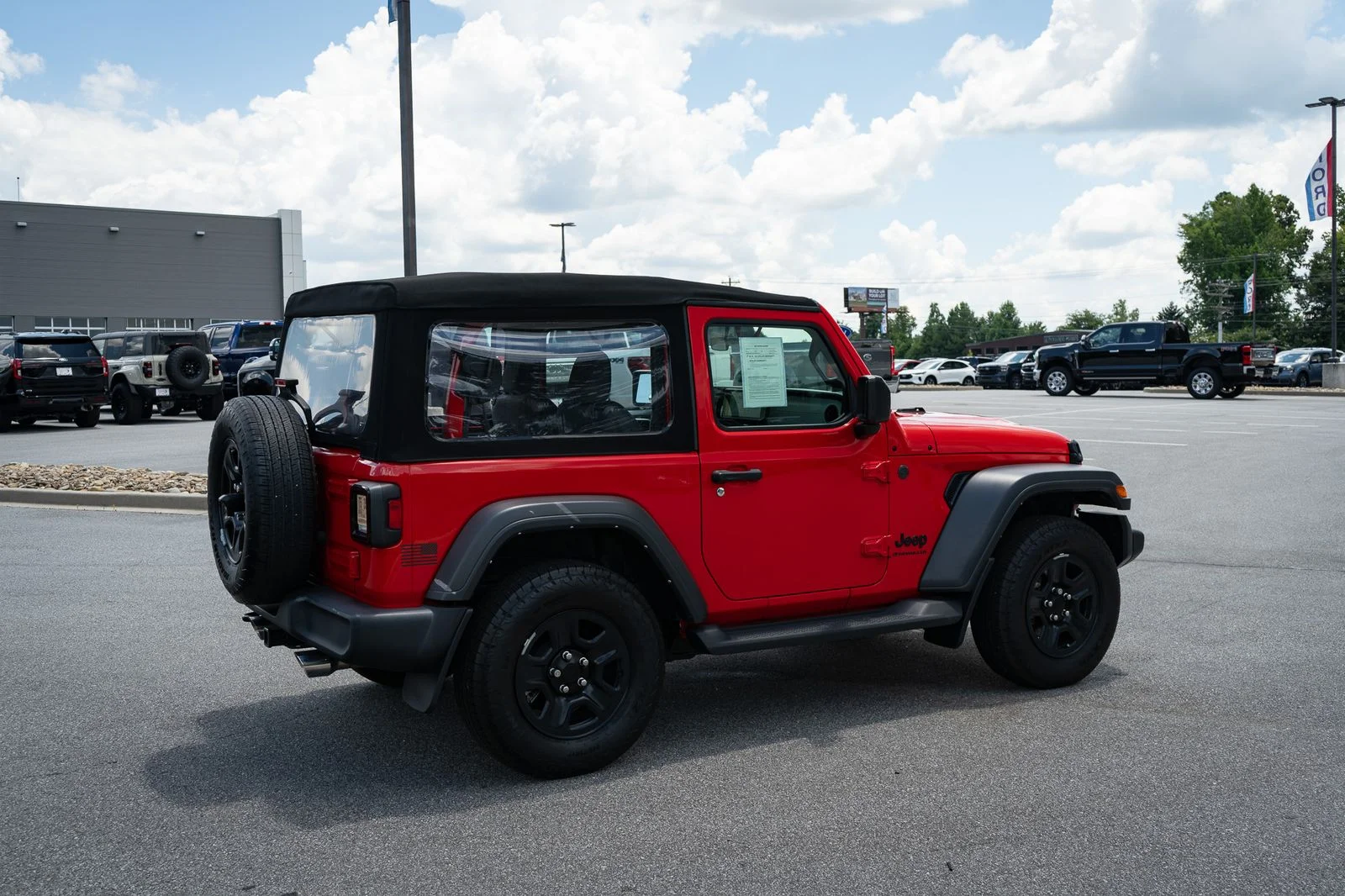 Used 2024 Red Clearcoat Jeep Sport image 10