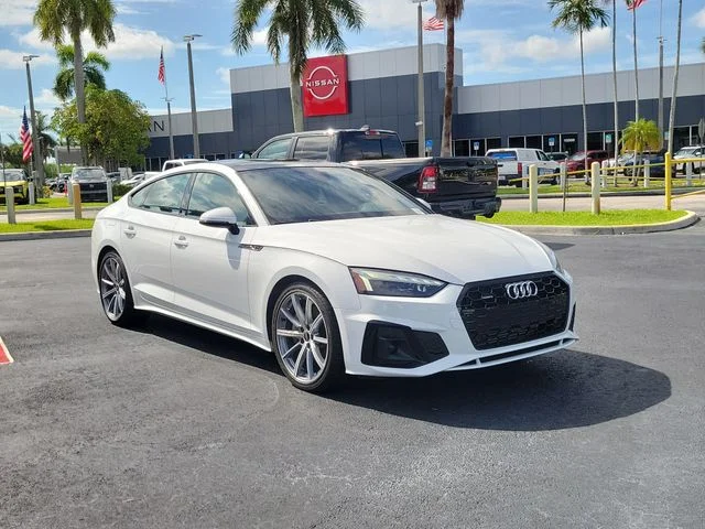 Used 2025 White Audi 45 S line Premium Plus image 3