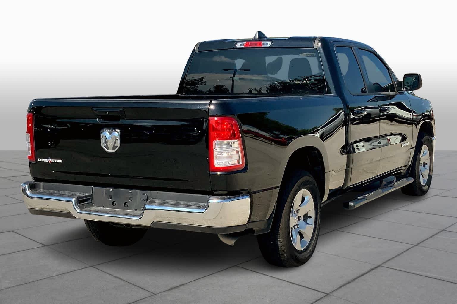 Used 2021 Diamond Black Crystal Pearlcoat Ram Lone Star image 13