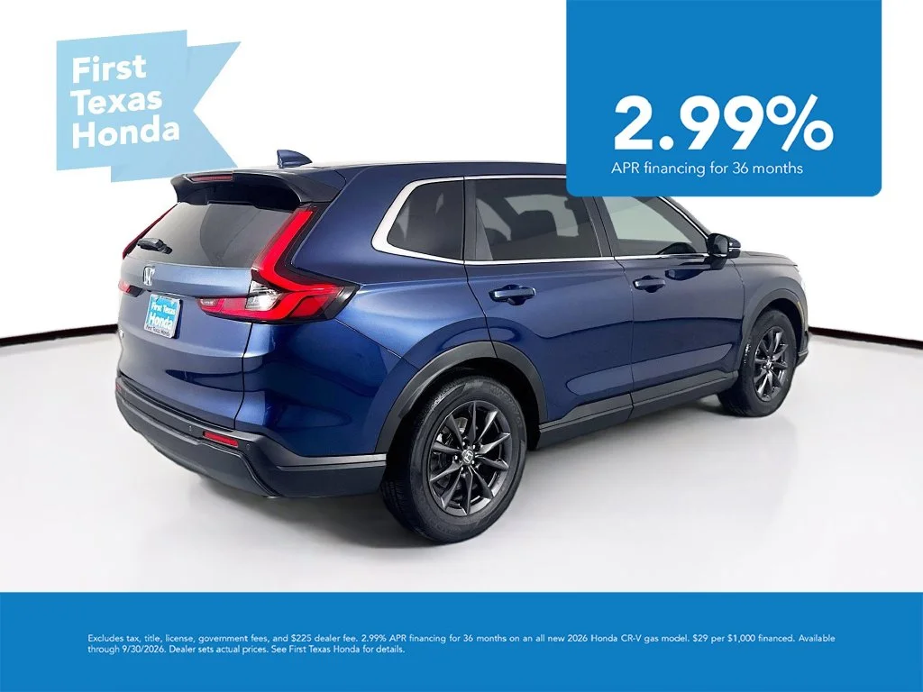 New 2027 Canyon River Blue Metallic Honda EX-L image 7