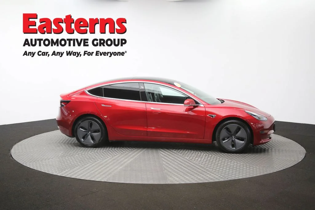 Used 2020 Red Tesla Standard image 41