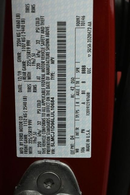 2020 LINCOLN CORSAIR - Image 36