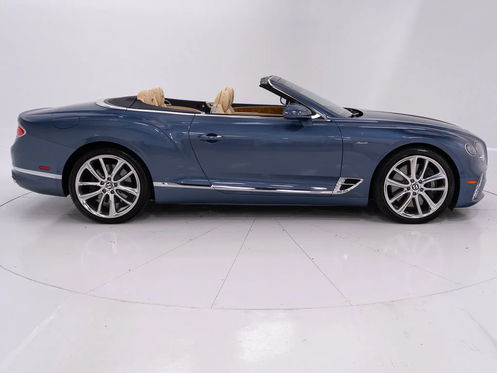 Certified Used 2023 Blue Crystal Bentley Azure Convertible image 6