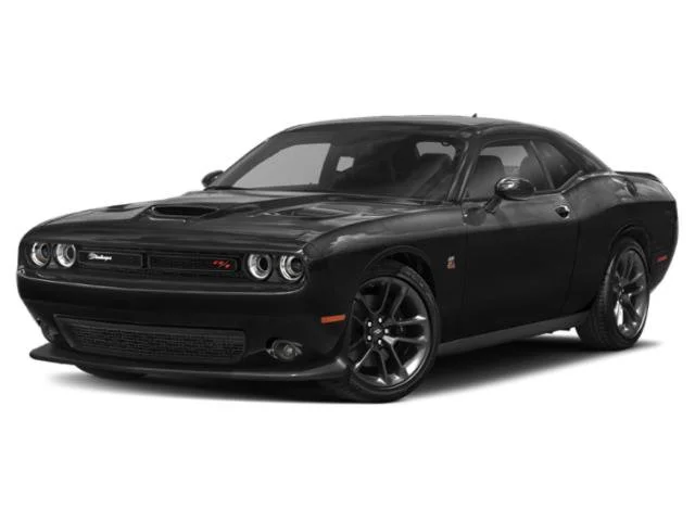 Used 2023 Pitch Black Clearcoat Dodge R/T Scat Pack image 1