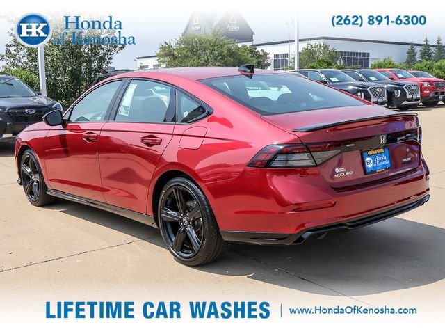 Certified Used 2025 Radiant Red Metallic Honda Sport-L image 3