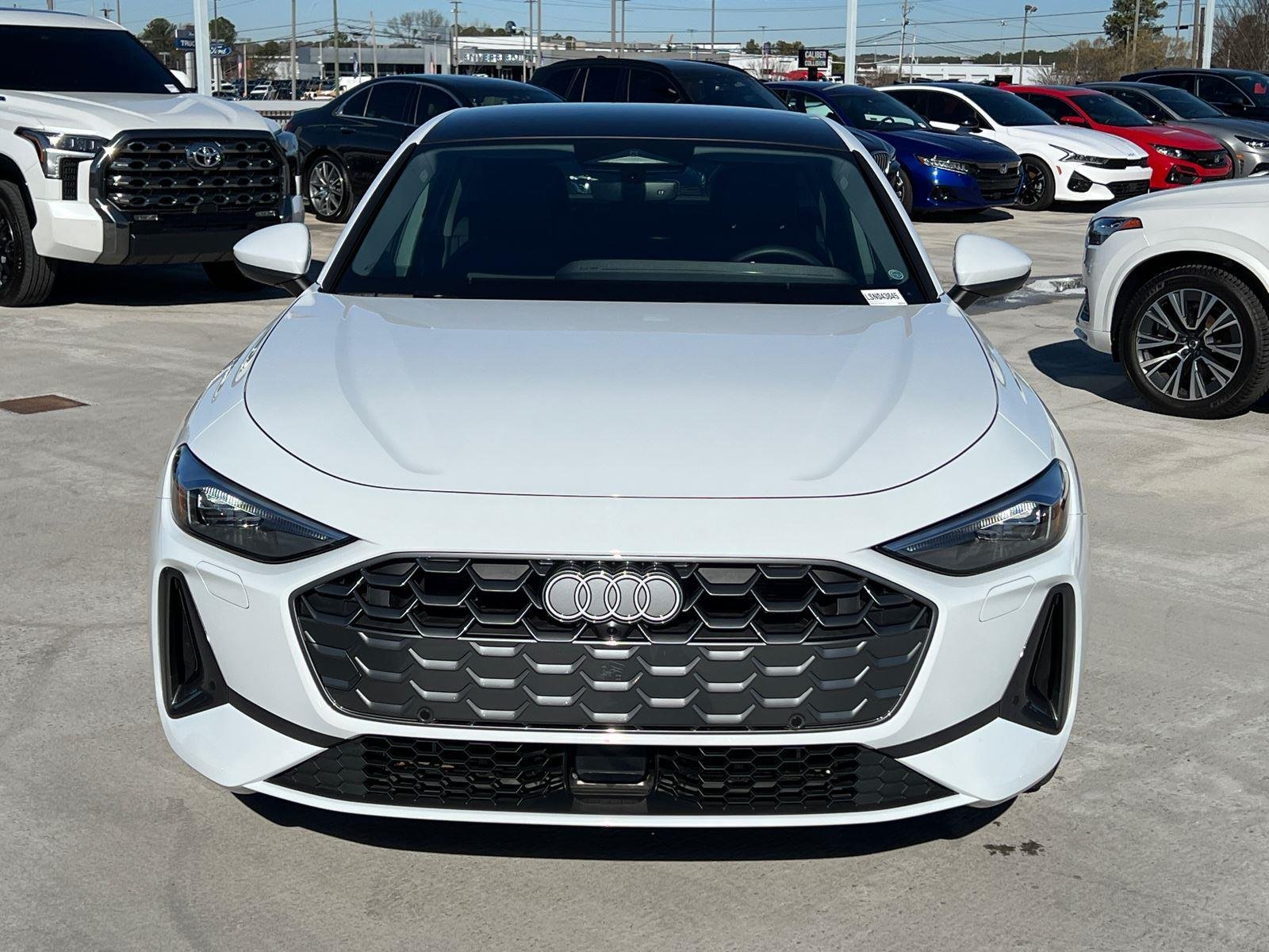 Used 2025 Glacier White Metallic Audi Premium image 2