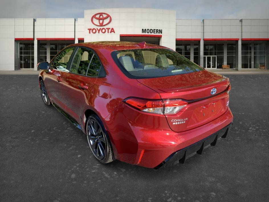 Certified Used 2025 Ruby Flare Pearl Toyota Hybrid SE image 6