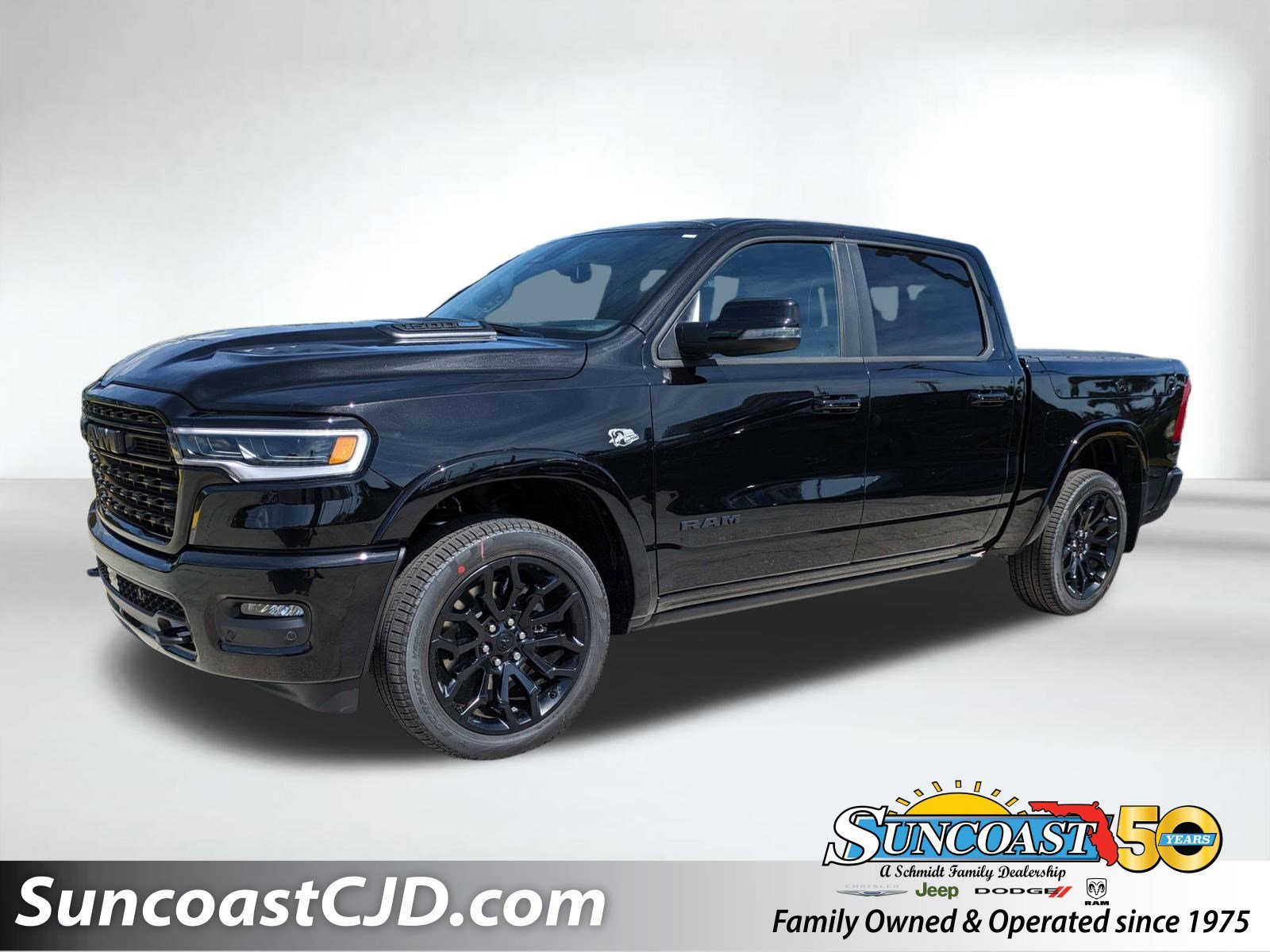 New 2026 Diamond Black Crystal Pearl-Coat Exterior Paint RAM Limited image 1