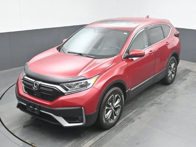 Used 2021 Radiant Red Metallic Honda AWD EX-L image 15