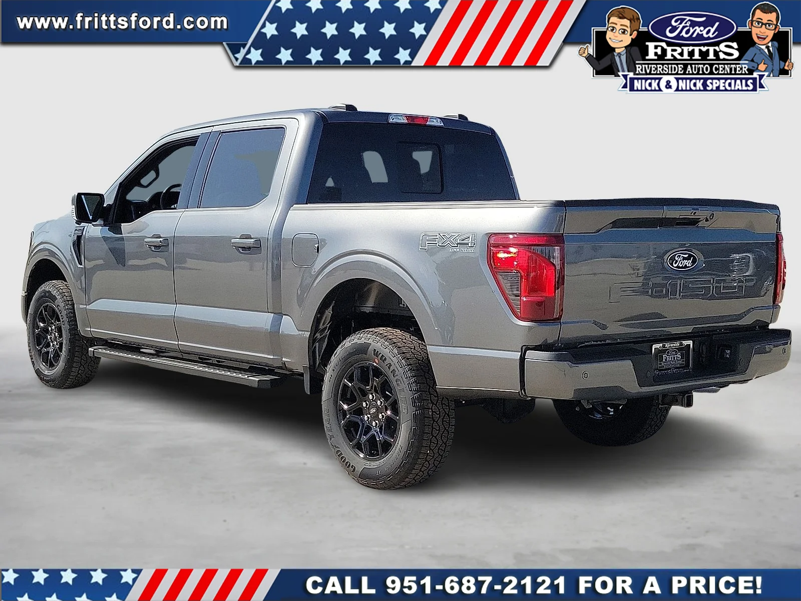 New 2026 Carbonized Gray Metallic Ford XLT image 2