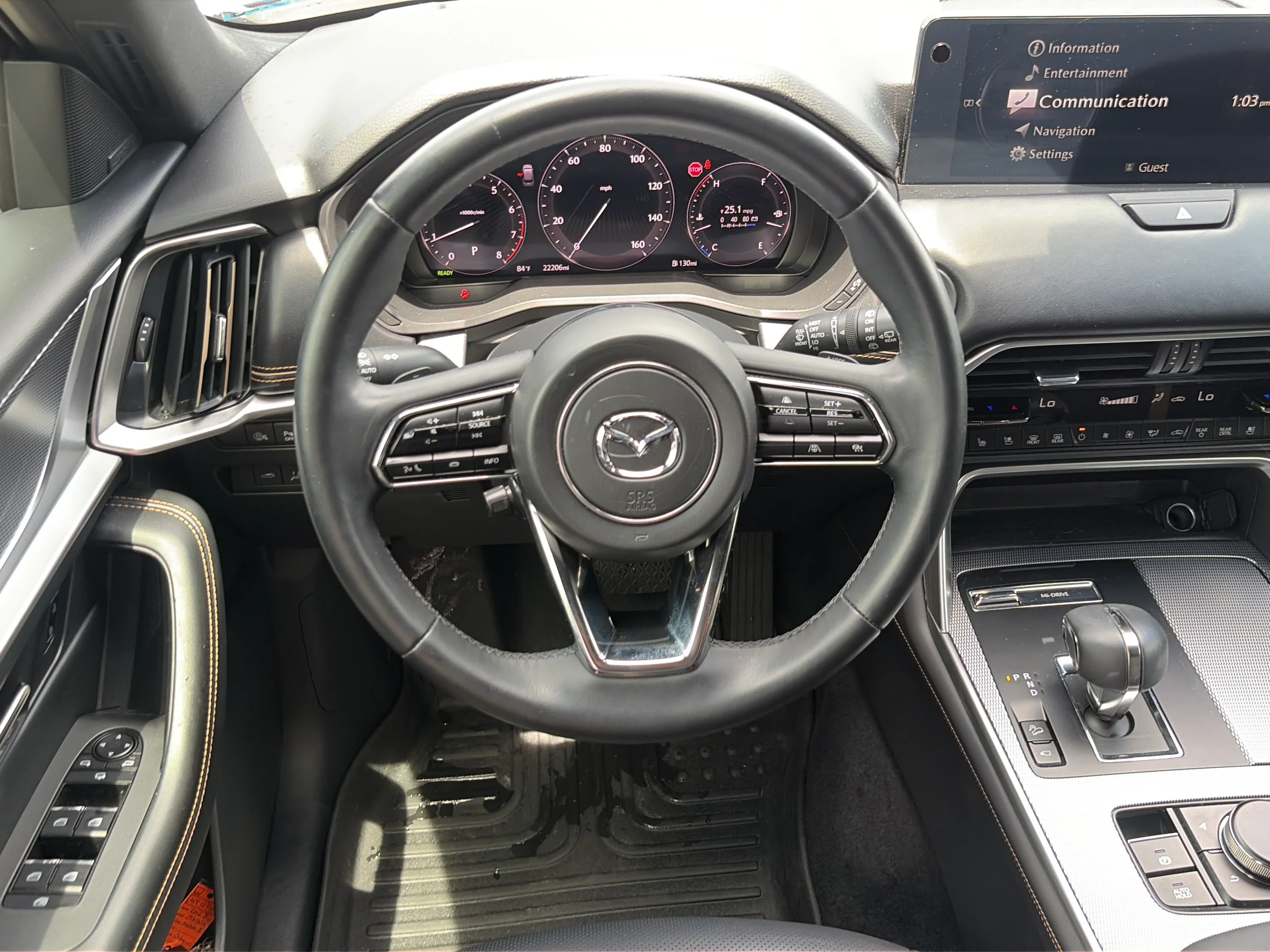 Used 2025 Rhodium White Premium Mazda 3.3 Turbo S Premium Package image 15