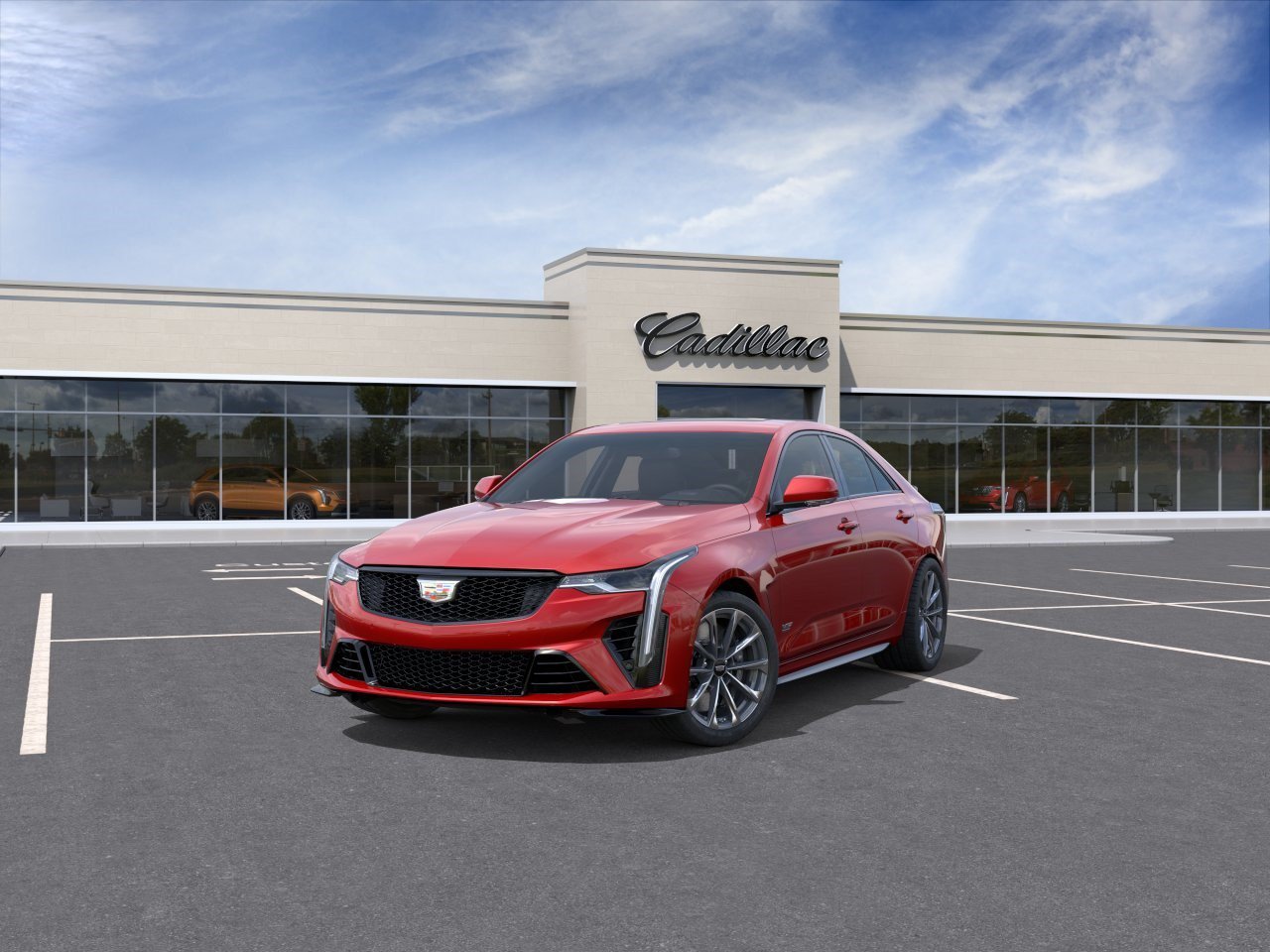 New 2026 Radiant Red Tintcoat Cadillac V-Series Blackwing image 8