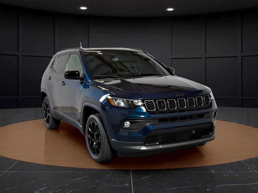 New 2026 Fathom Blue Pearl Coat Jeep Latitude image 3