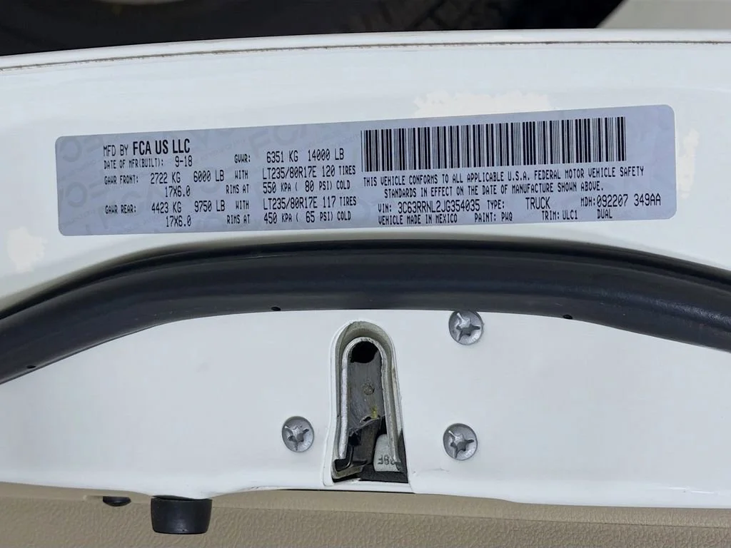 Used 2018 Pearl White Ram Limited image 30