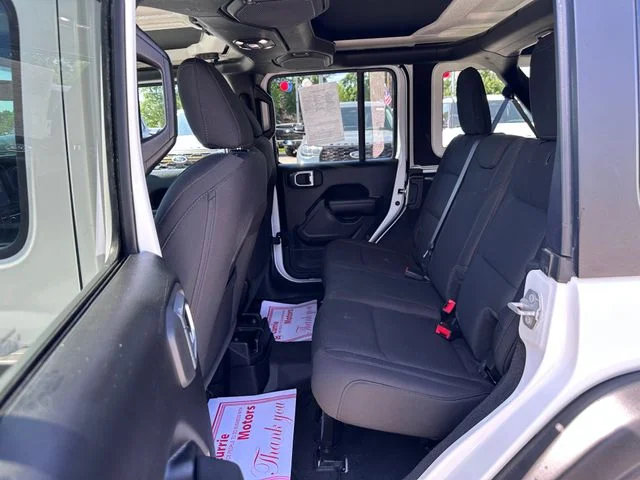Certified Used 2022 White Jeep Unlimited Sport S image 8