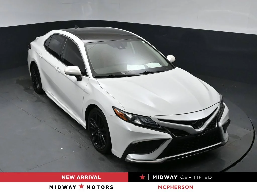 Certified Used 2022 Beige Toyota XSE image 1
