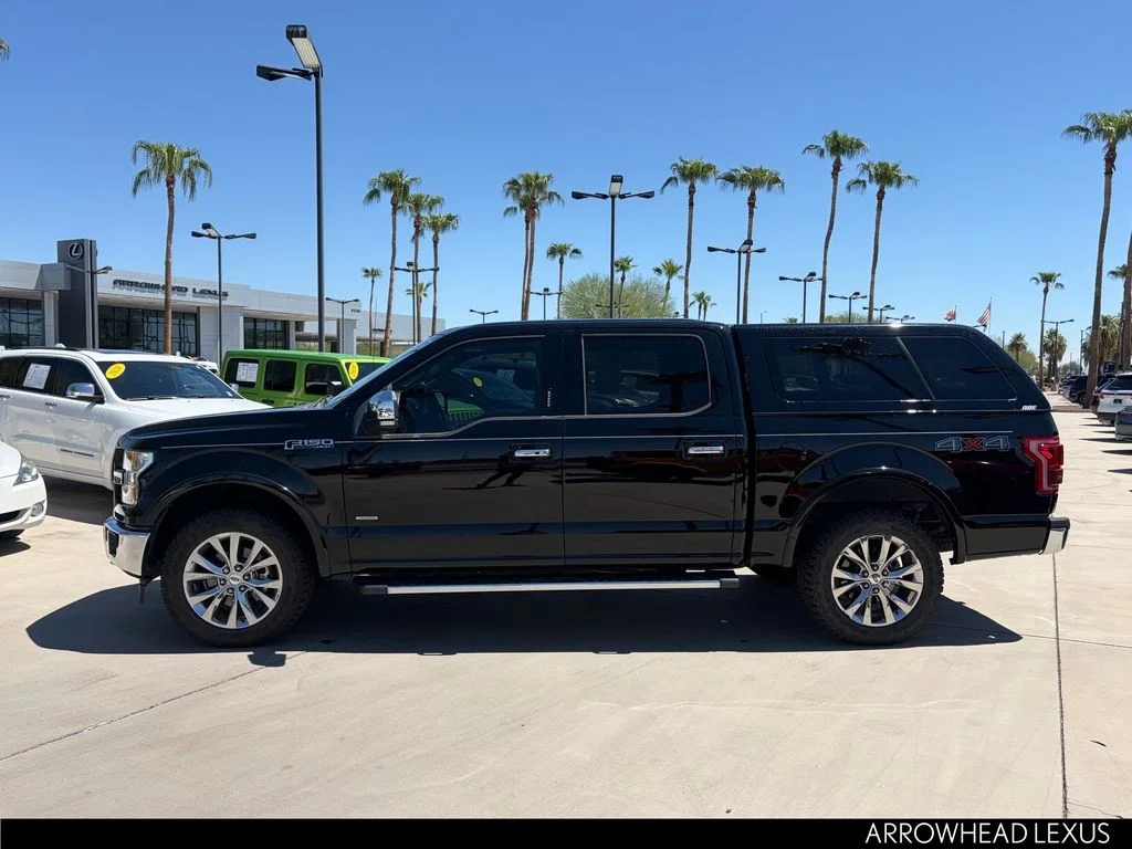 Used 2017 Black Ford Lariat image 3