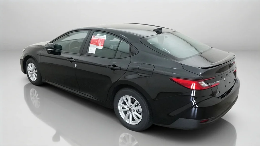New 2026 Midnight Black Metallic Toyota LE image 14
