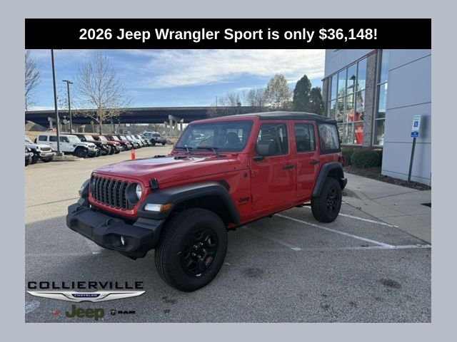 New 2026 Jeep Wrangler Sport 4WD