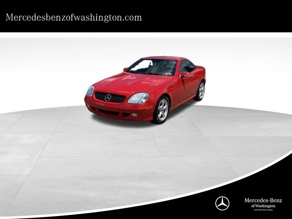 Used 2003 Red Mercedes-Benz SLK 320 image 1