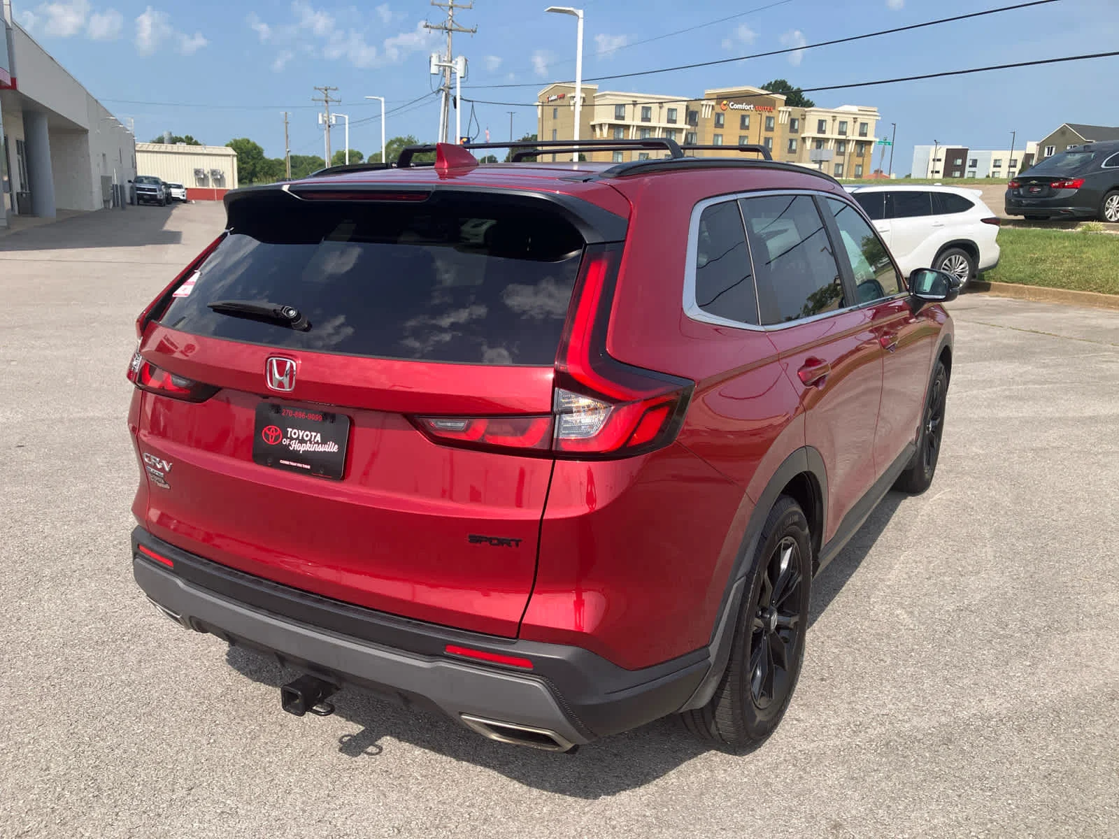 Used 2023 Radiant Red Metallic Honda Sport image 7