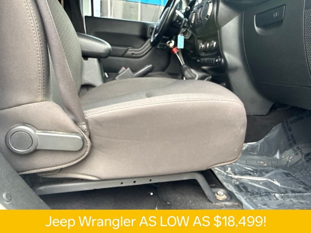 Used 2016 White Jeep Unlimited Sport image 17