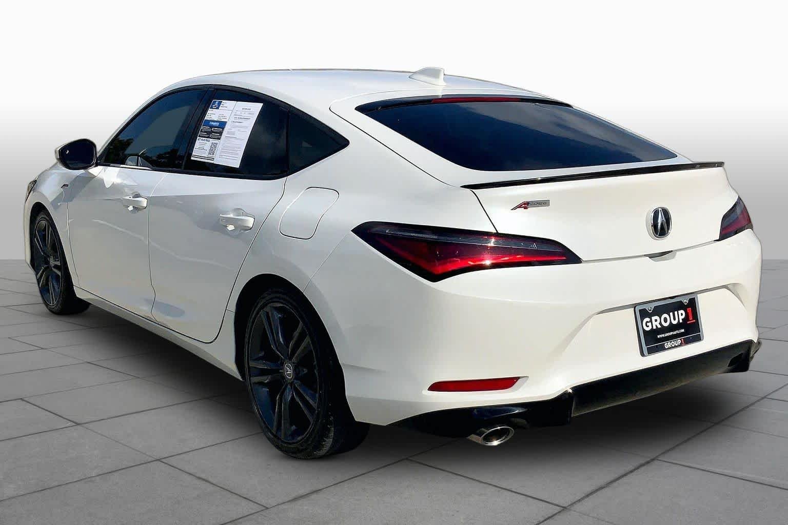 Used 2024 Platinum White Pearl Acura w/A-Spec Package image 12
