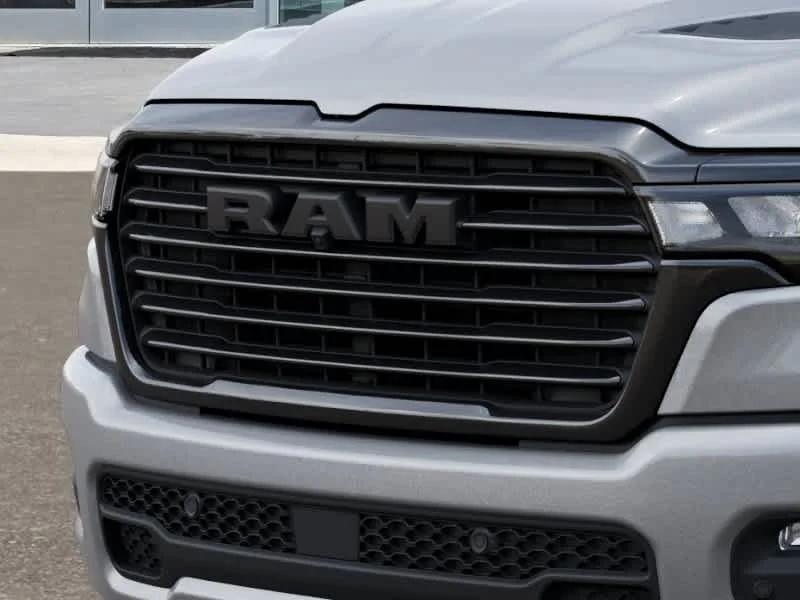 New 2026 Billet Silver Metallic Clear-Coat Exterior Paint RAM Laramie image 11