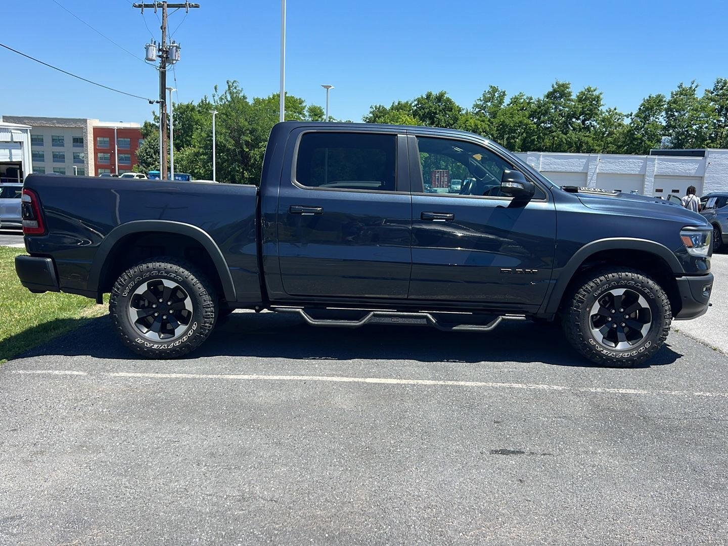 Used 2021 Maximum Steel Metallic Clearcoat Ram Rebel image 7