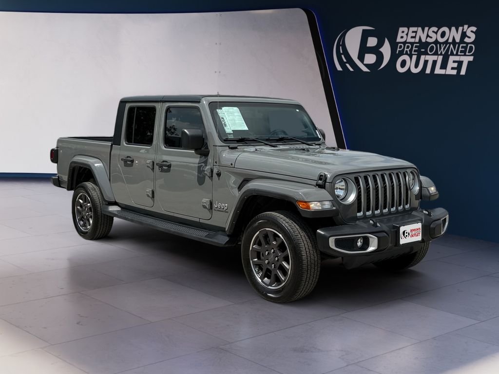 Used 2021 Gray Jeep Overland image 7