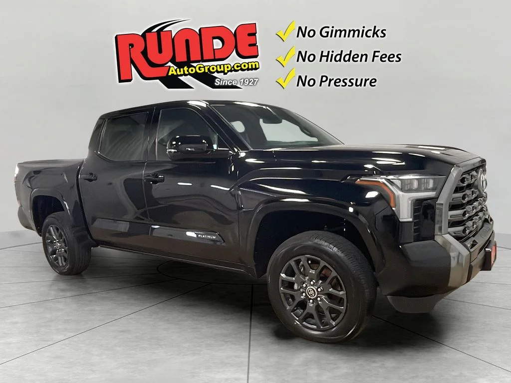 Used 2023 Midnight Black Metallic Toyota Platinum image 8