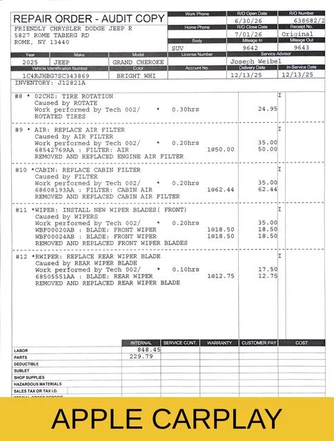 Used 2025 White Jeep Limited image 4