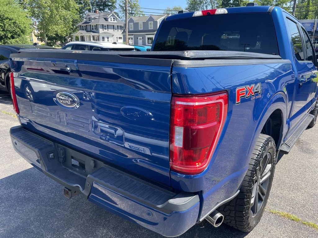 Used 2022 Blue Ford XLT image 4