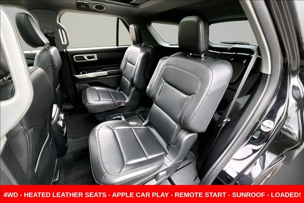Used 2021 Black Ford XLT image 26