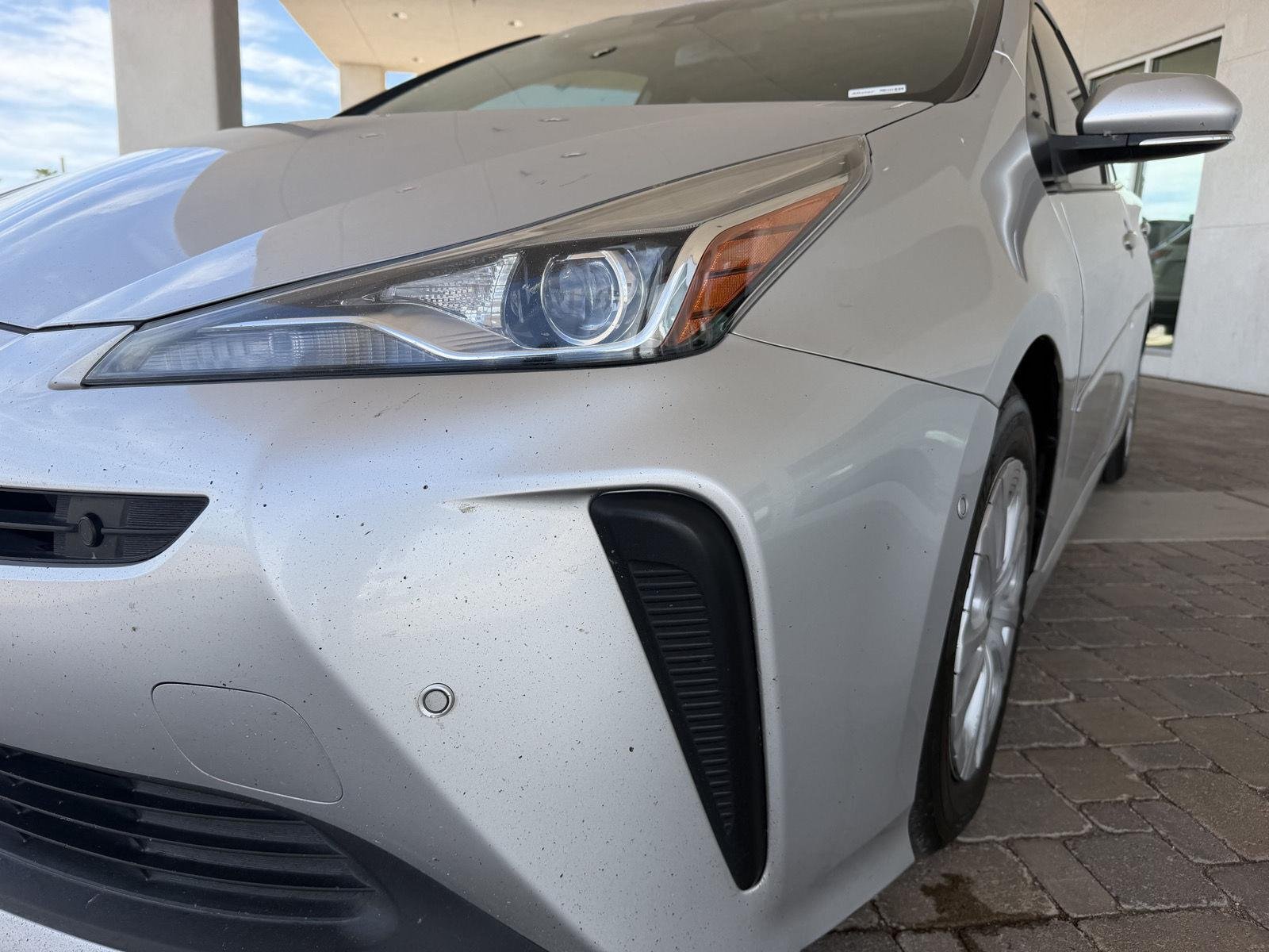 Used 2022 Classic Silver Metallic Toyota LE image 10