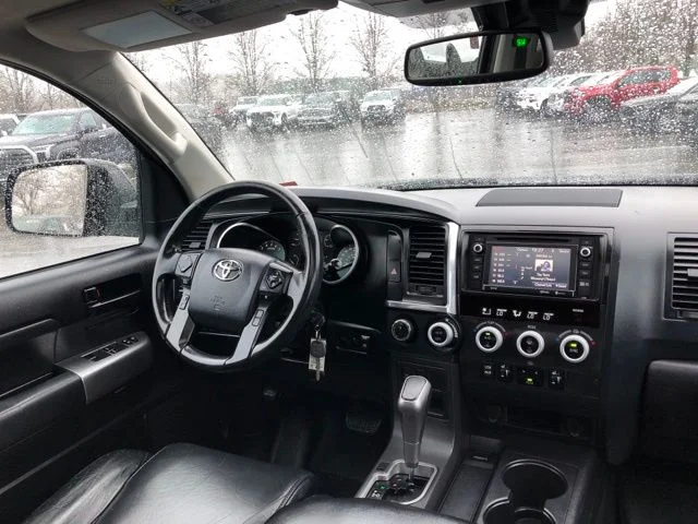 Used 2019 Midnight Black Metallic Toyota TRD Sport image 13