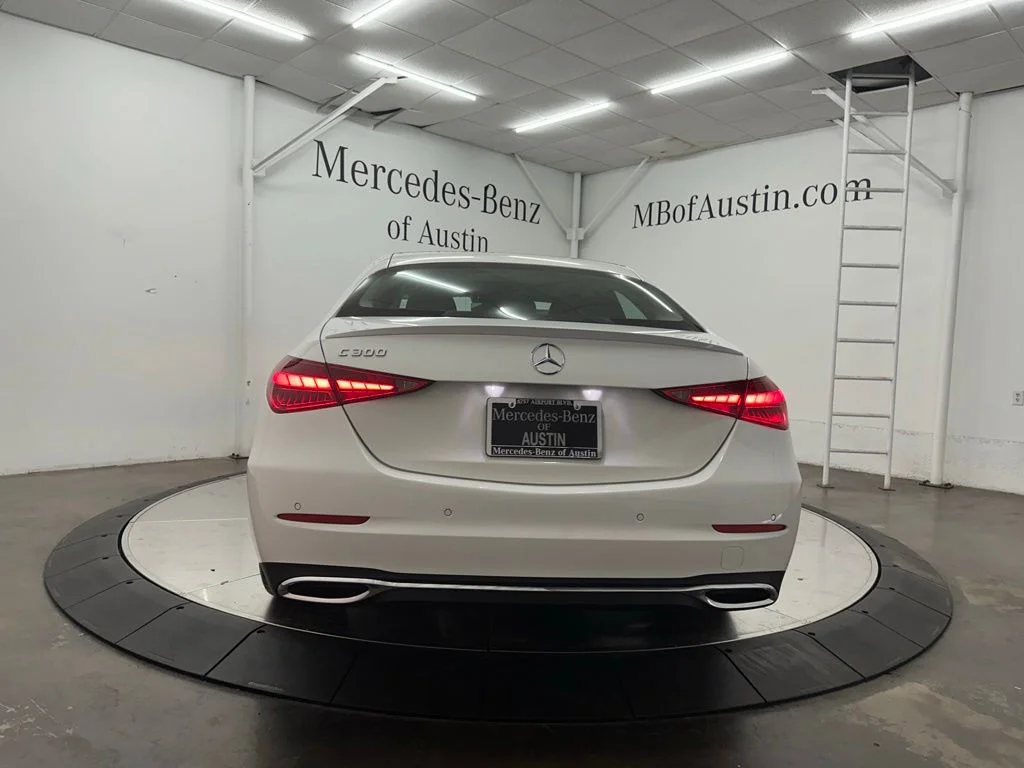 New 2026 White Mercedes-Benz C 300 image 6