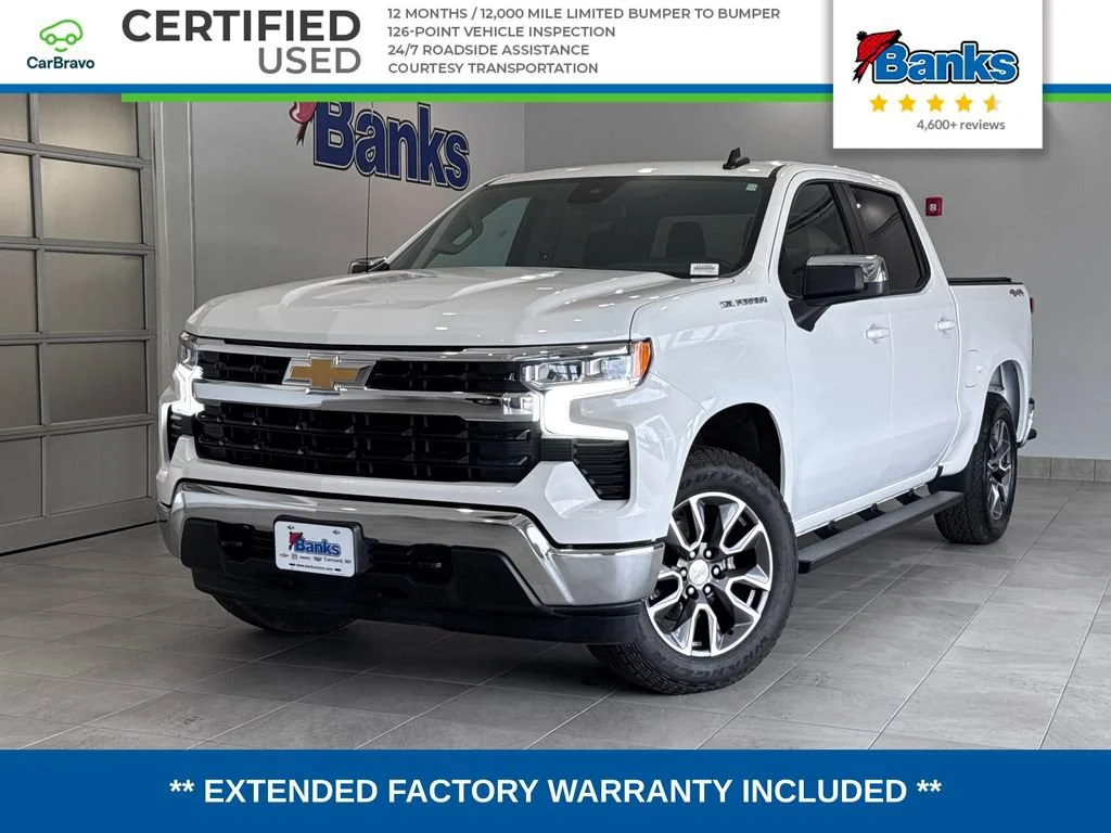 Certified Used 2022 Summit White Chevrolet LT (2FL) image 1