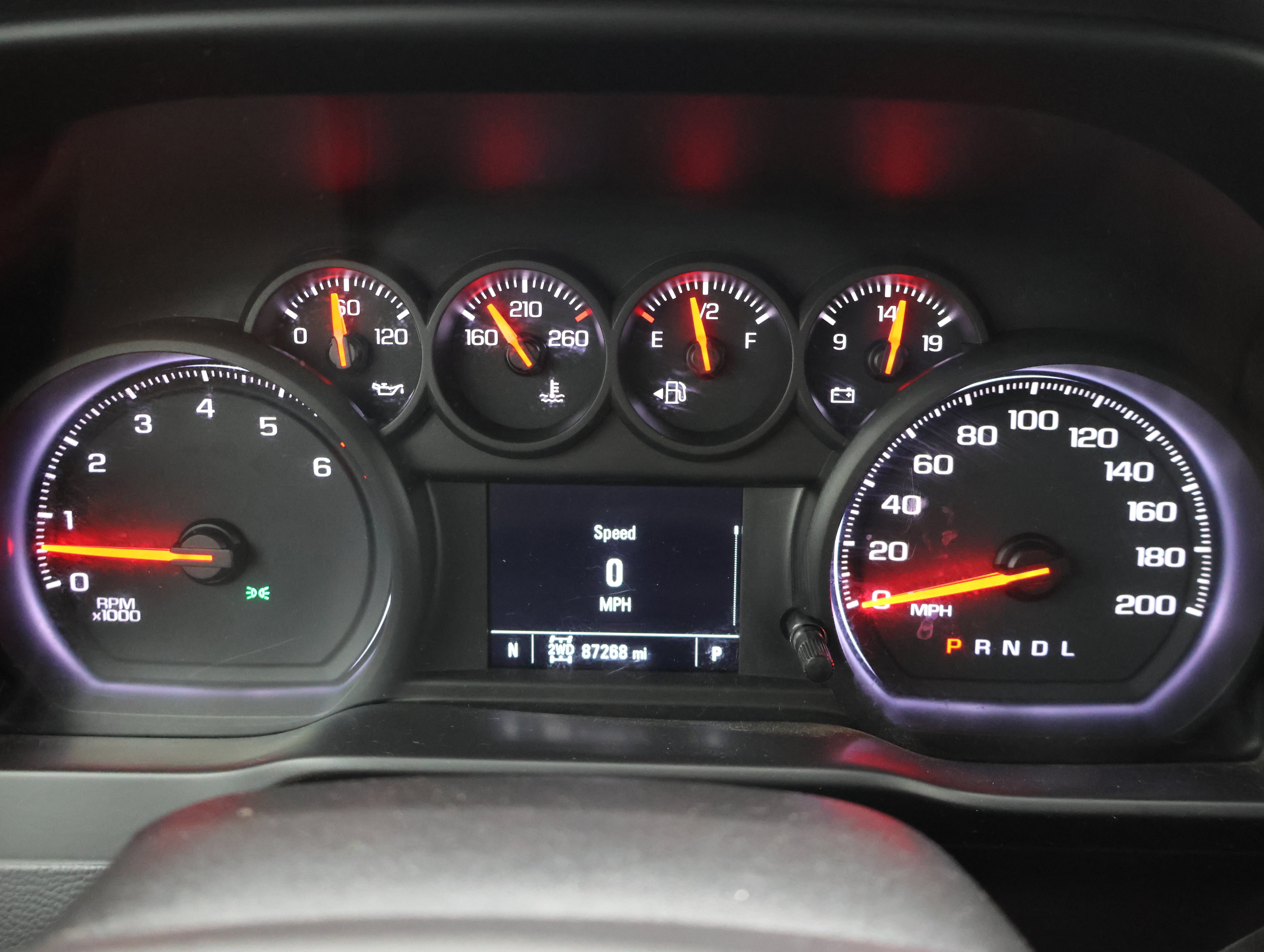 Used 2019 BLUE Chevrolet 4x4 Crew Cab Custom Trail Boss: CREW-LONG-CUSTOM-TRAIL BOSS-BACKUP CAM-Z71 image 9