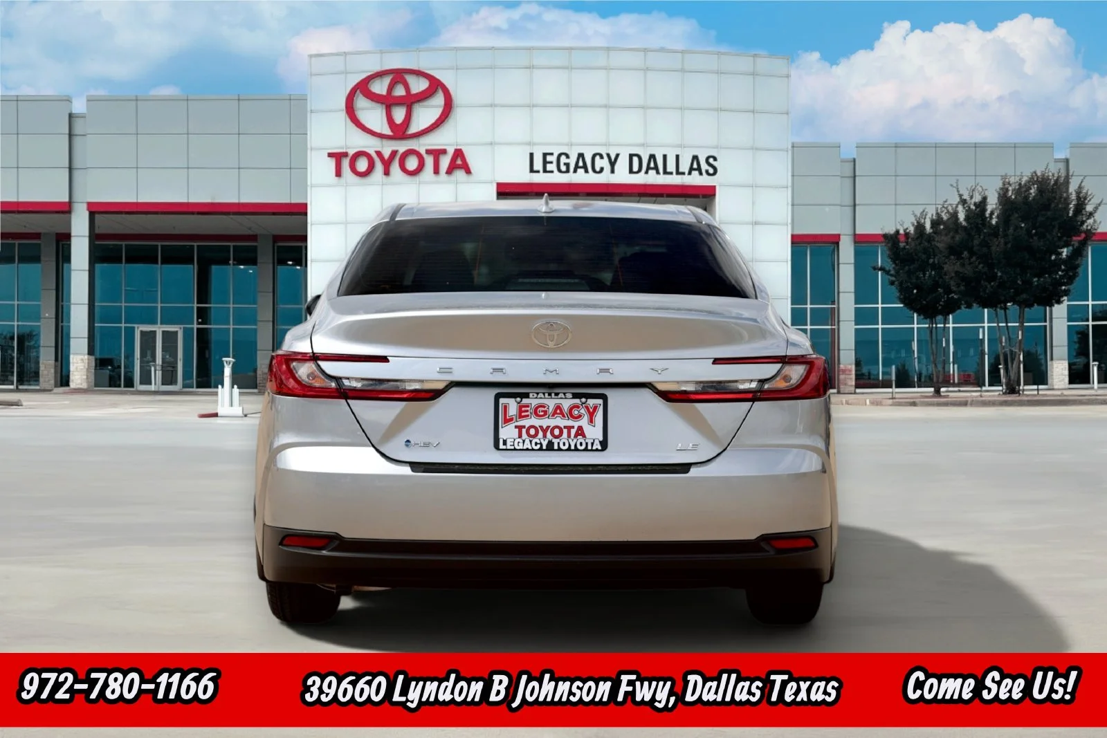 New 2026 Celestial Silver Metallic Toyota LE image 8