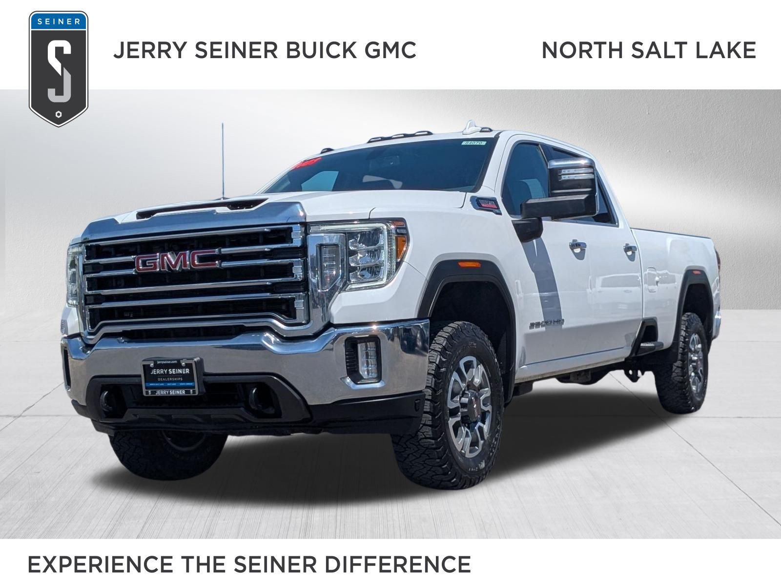 Used 2023 SUMMIT WHITE GMC SLT image 1