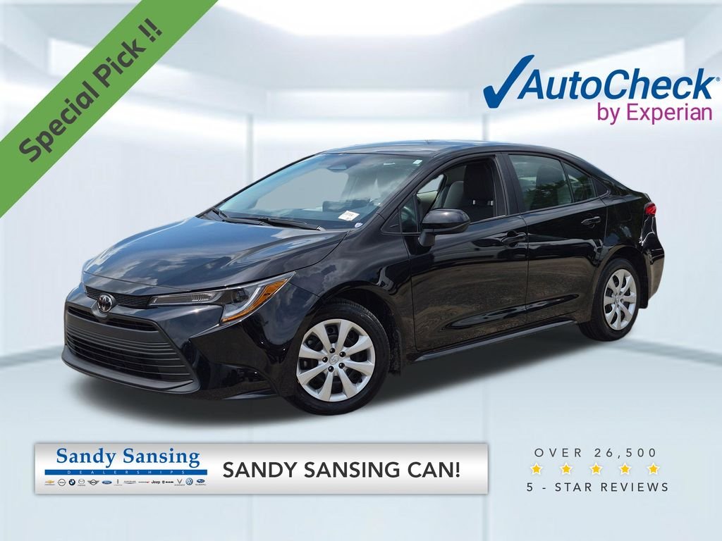 Used 2026 Black Toyota LE image 1