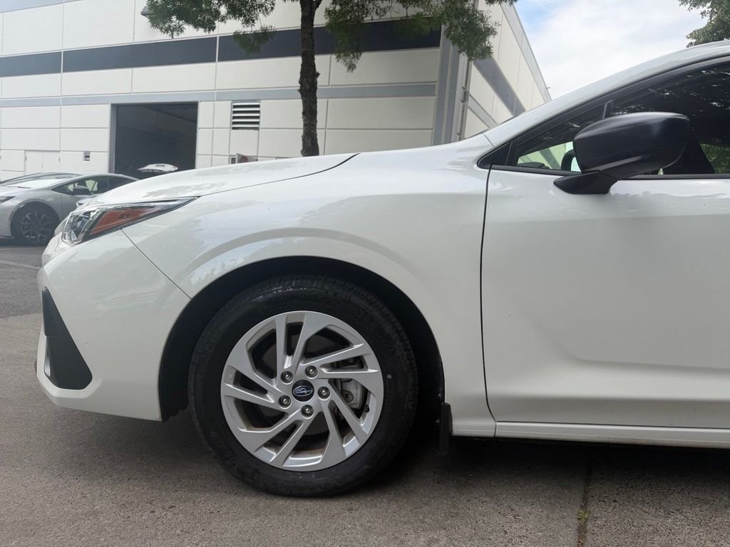 Used 2024 Crystal White Pearl Subaru Base image 8