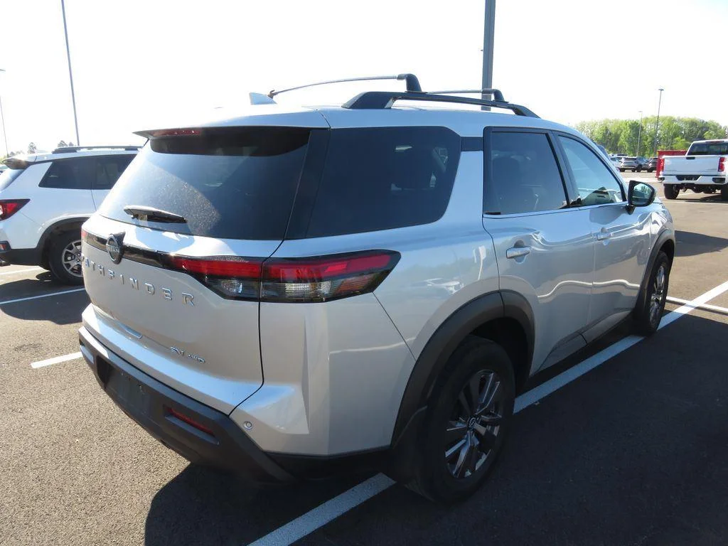 Used 2023 Brilliant Silver Metallic Nissan SV image 14