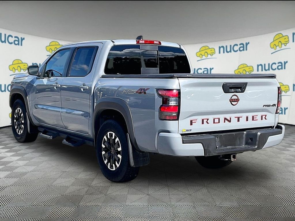 Used 2023 Boulder Gray Pearl Nissan PRO-4X image 4