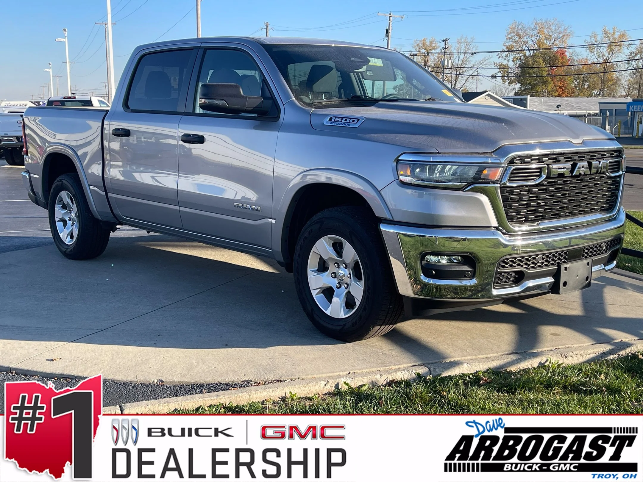 Used 2025 Billet Silver Metallic Clearcoat Ram Big Horn/Lone Star image 1