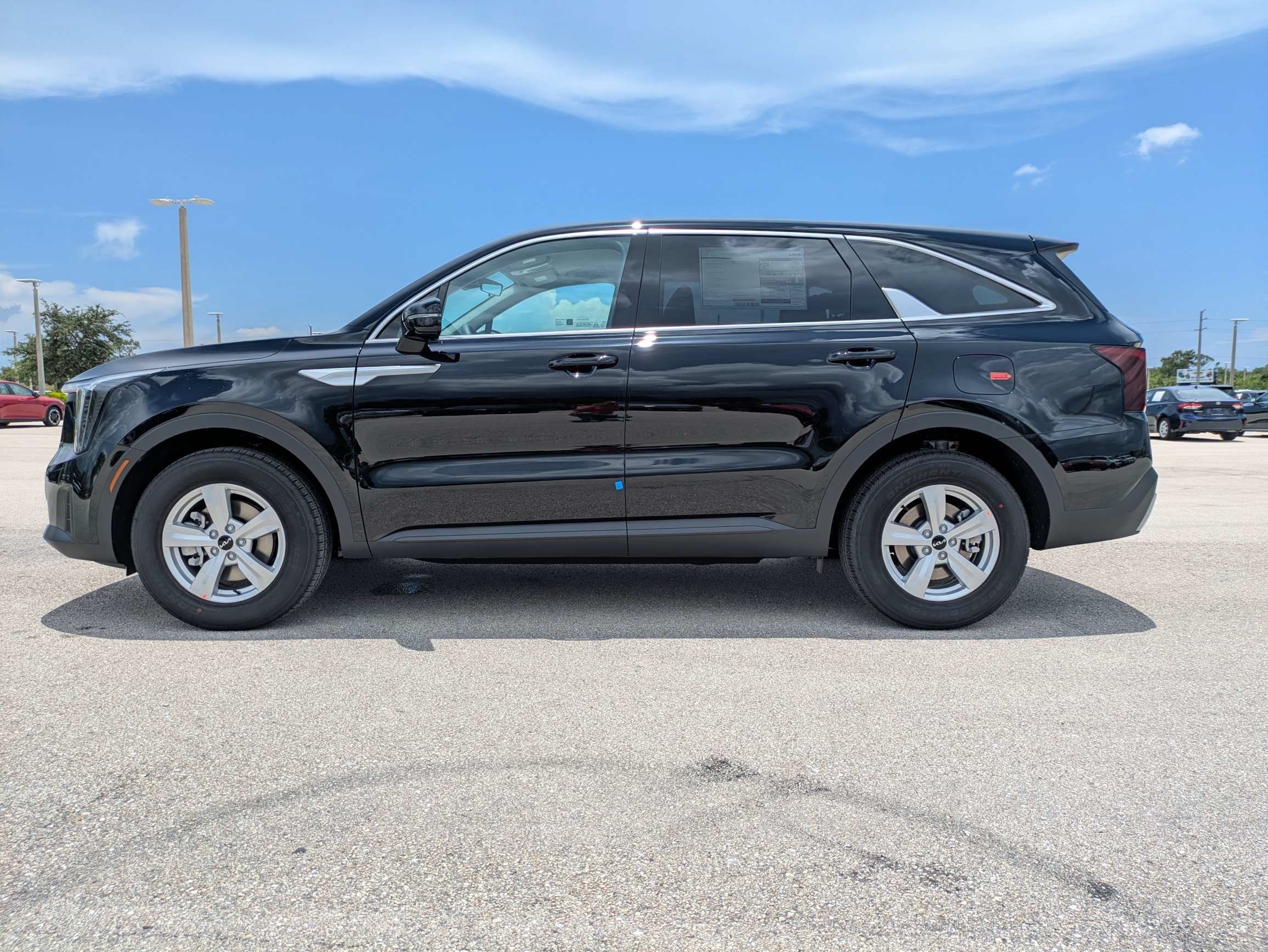 New 2026 Ebony Black Kia LX image 8