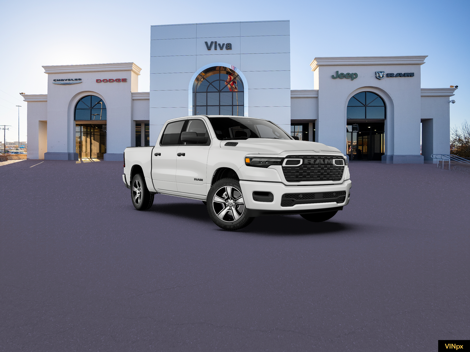 New 2027 Bright White Clear-Coat Exterior Paint RAM  image 11
